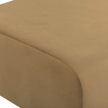 Zenith 8-Piece Latte Brown Performance Velvet Modular U-Sectional by TOV Furniture at Eve Furniture