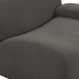 Zenith 80" Contract-Grade Upcycled Fabric Modular Loveseat by TOV Furniture at Eve Furniture