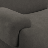 Zenith 80" Contract-Grade Upcycled Fabric Modular Loveseat by TOV Furniture at Eve Furniture