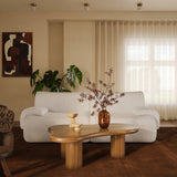 Zenith 80" Contract-Grade Upcycled Fabric Modular Loveseat by TOV Furniture at Eve Furniture
