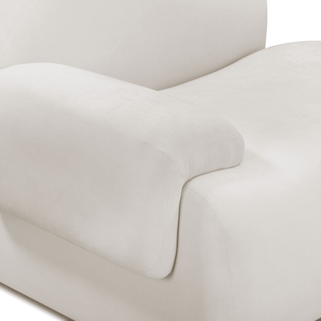 Zenith 80" Contract-Grade Upcycled Fabric Modular Loveseat by TOV Furniture at Eve Furniture