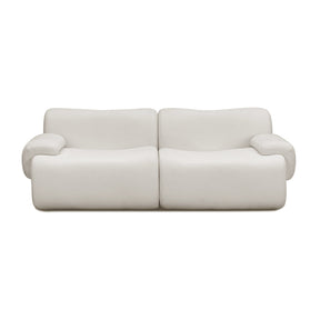 Zenith 80" Contract-Grade Upcycled Fabric Modular Loveseat by TOV Furniture at Eve Furniture