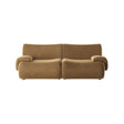 Zenith 80" Latte Brown Performance Velvet Modular Loveseat by TOV Furniture at Eve Furniture