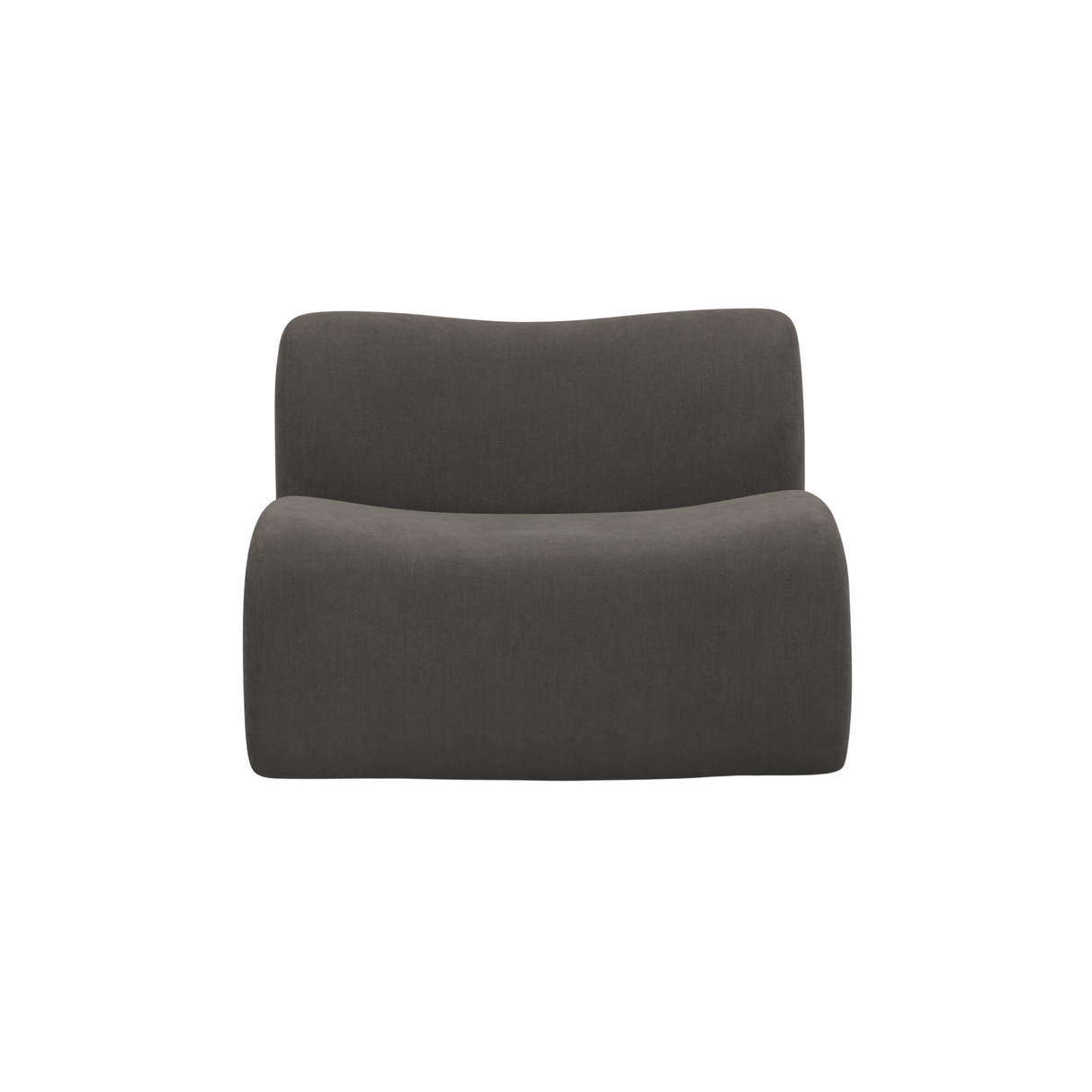 Zenith Contract-Grade Upcycled Fabric Armless Chair by TOV Furniture at Eve Furniture