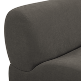 Zenith Contract-Grade Upcycled Fabric Armless Chair by TOV Furniture at Eve Furniture