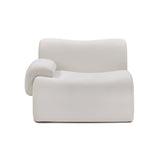 Zenith Contract-Grade Upcycled Fabric Corner Chair by TOV Furniture at Eve Furniture