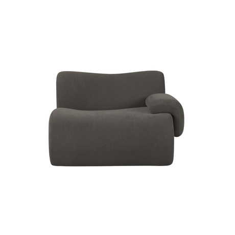 Zenith Contract-Grade Upcycled Fabric Corner Chair by TOV Furniture at Eve Furniture