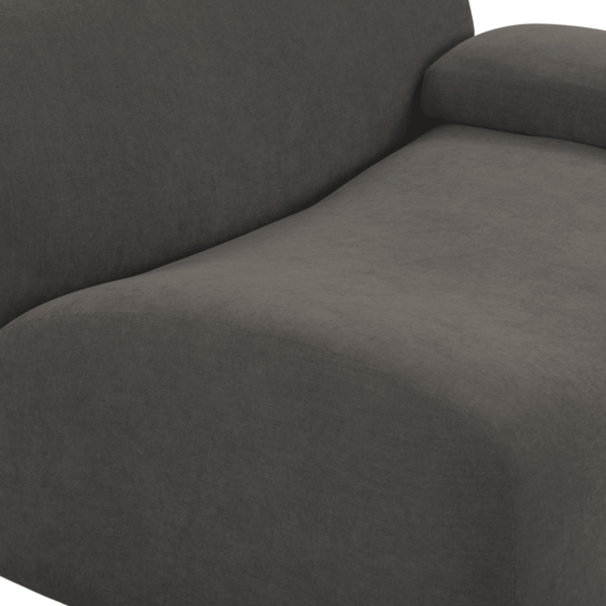 Zenith Contract-Grade Upcycled Fabric Corner Chair by TOV Furniture at Eve Furniture