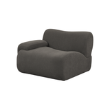 Zenith Contract-Grade Upcycled Fabric Corner Chair by TOV Furniture at Eve Furniture