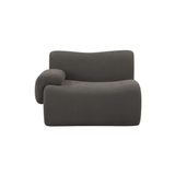 Zenith Contract-Grade Upcycled Fabric Corner Chair by TOV Furniture at Eve Furniture