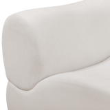Zenith Contract-Grade Upcycled Fabric Corner Chair by TOV Furniture at Eve Furniture