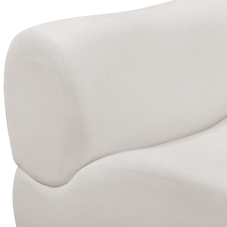Zenith Contract-Grade Upcycled Fabric Corner Chair by TOV Furniture at Eve Furniture