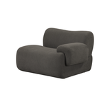 Zenith Contract-Grade Upcycled Fabric Corner Chair by TOV Furniture at Eve Furniture