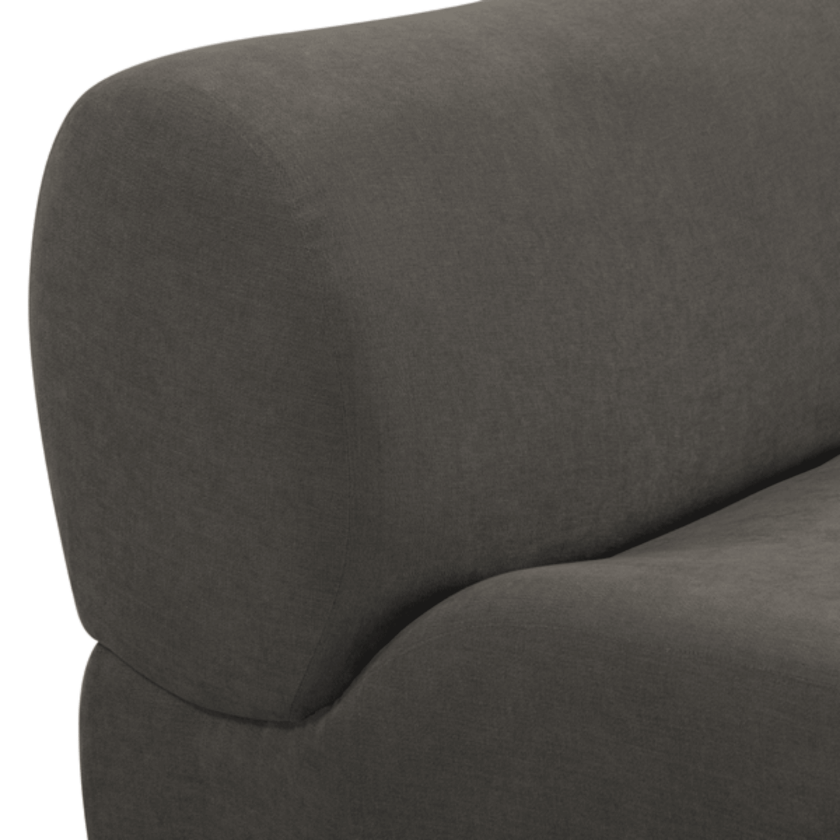 Zenith Contract-Grade Upcycled Fabric Corner Wedge by TOV Furniture at Eve Furniture