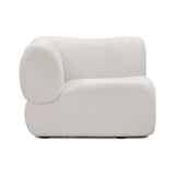 Zenith Contract-Grade Upcycled Fabric Corner Wedge by TOV Furniture at Eve Furniture