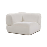 Zenith Contract-Grade Upcycled Fabric Corner Wedge by TOV Furniture at Eve Furniture