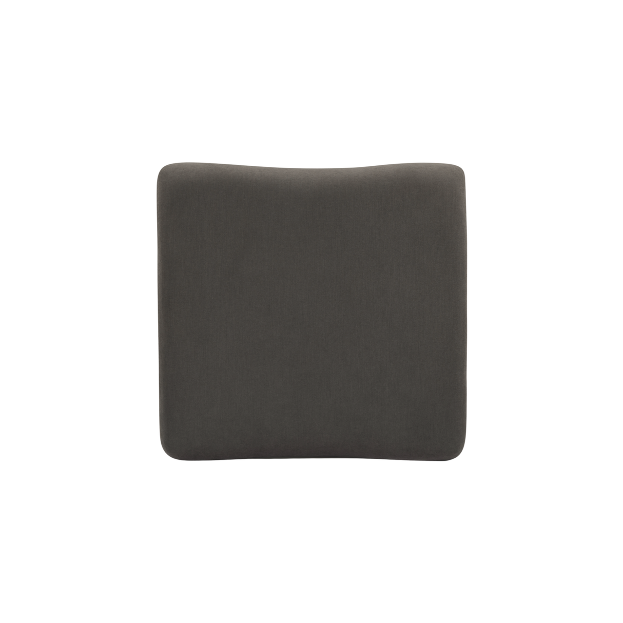 Zenith Contract-Grade Upcycled Fabric Ottoman by TOV Furniture at Eve Furniture