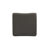 Zenith Contract-Grade Upcycled Fabric Ottoman by TOV Furniture at Eve Furniture