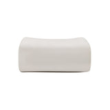Zenith Contract-Grade Upcycled Fabric Ottoman by TOV Furniture at Eve Furniture