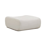 Zenith Contract-Grade Upcycled Fabric Ottoman by TOV Furniture at Eve Furniture