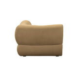 Zenith Latte Brown Performance Velvet Corner Wedge by TOV Furniture at Eve Furniture