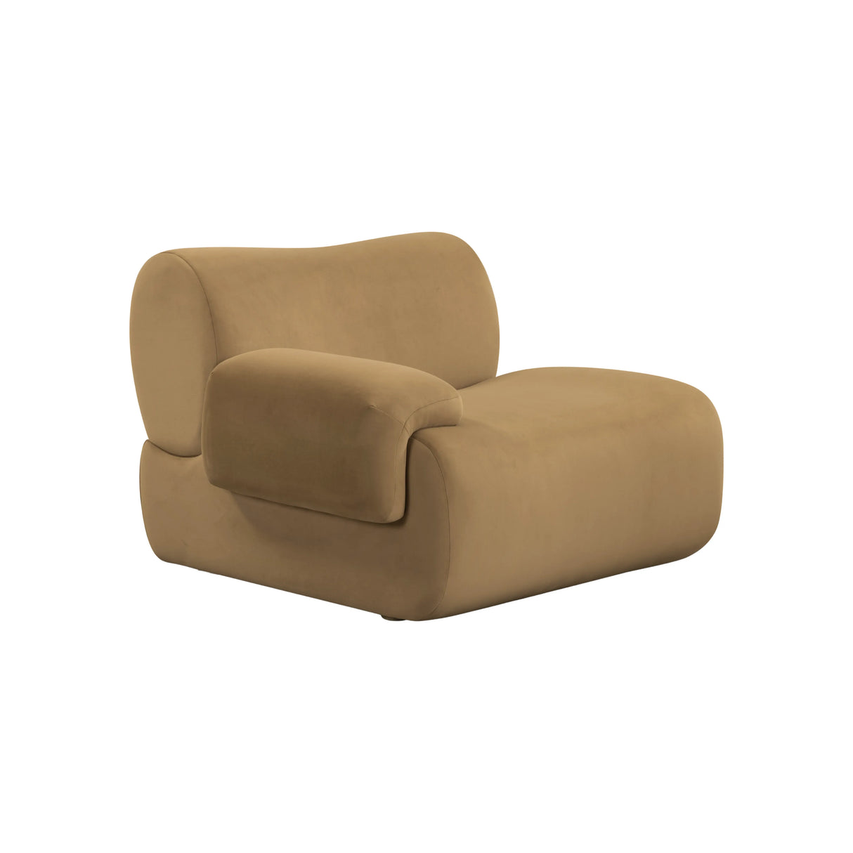 Zenith Performance Velvet Modular Corner Chair by TOV Furniture at Eve Furniture