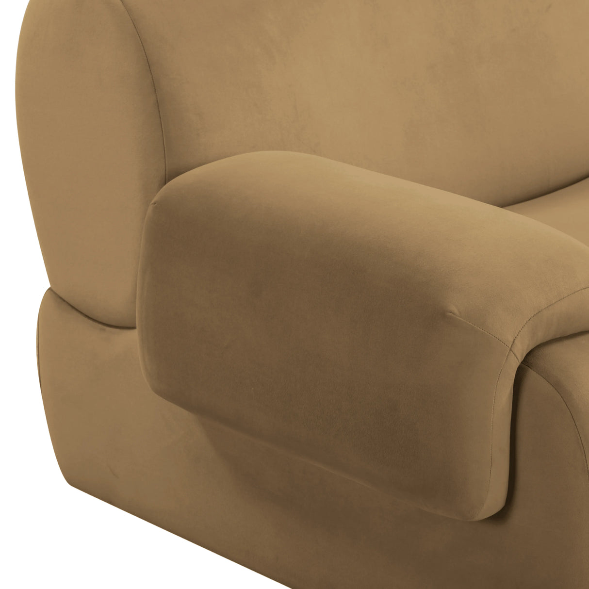 Zenith Performance Velvet Modular Corner Chair by TOV Furniture at Eve Furniture