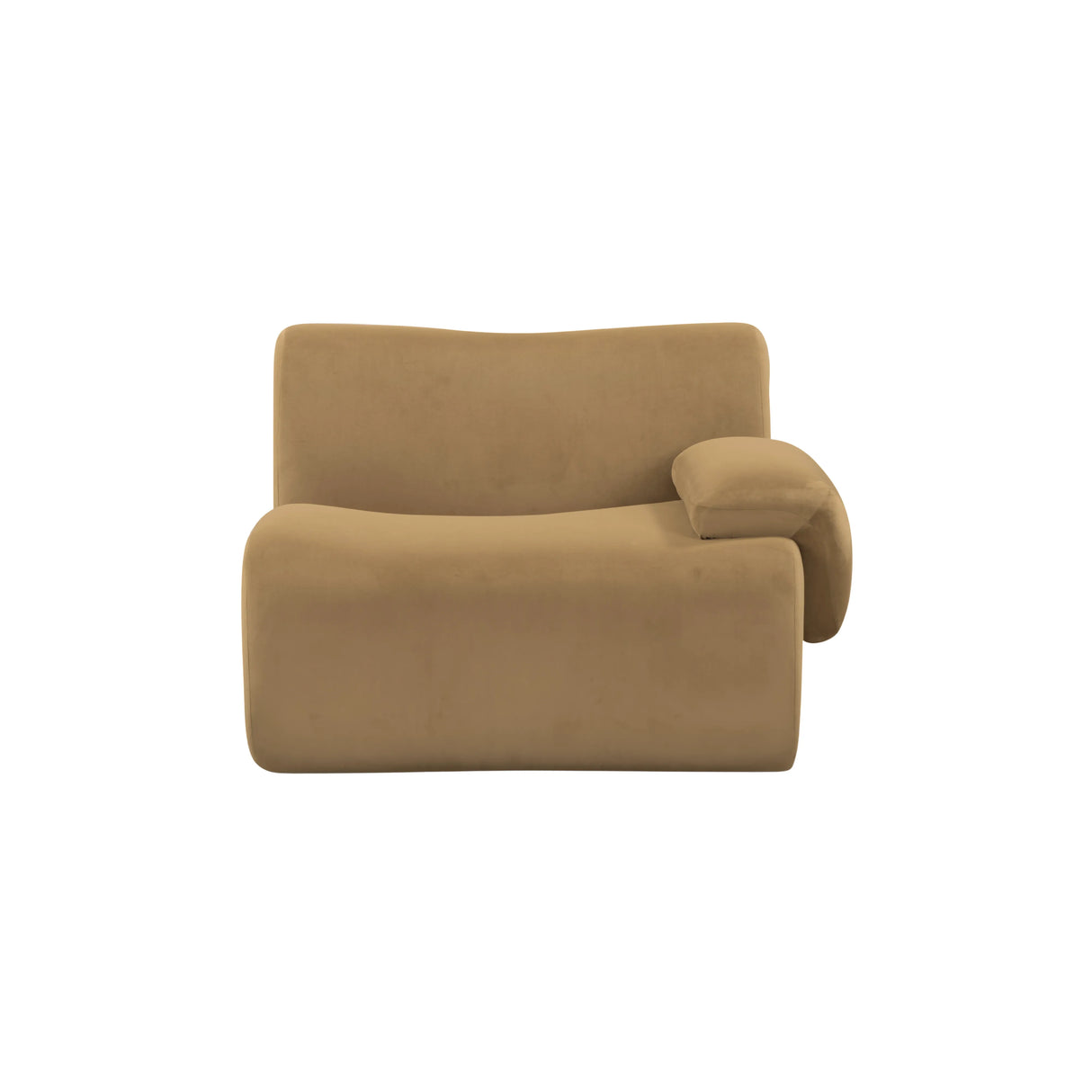 Zenith Performance Velvet Modular Corner Chair by TOV Furniture at Eve Furniture