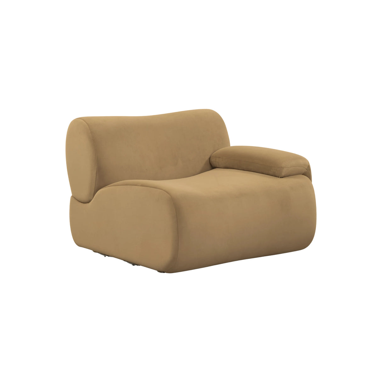 Zenith Performance Velvet Modular Corner Chair by TOV Furniture at Eve Furniture