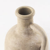 Zenni Warm Beige Ceramic Vase by Mercana at Eve Furniture