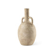 Zenni Warm Beige Ceramic Vase by Mercana at Eve Furniture