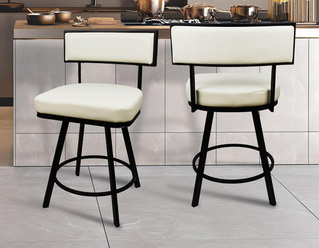 Zenon 24″ Counter Stool by Steve Silver at Eve Furniture