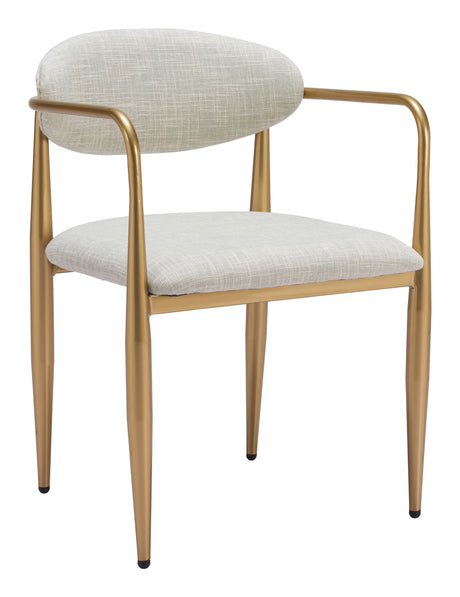 Zens Gray Dining Chair (Set of 2) Quill by Zuomod at Eve Furniture