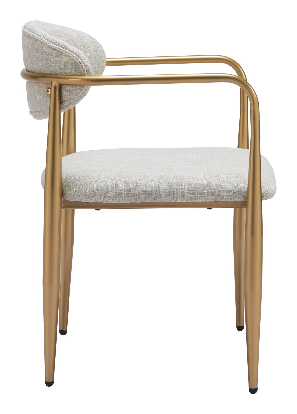 Zens Gray Dining Chair (Set of 2) Quill by Zuomod at Eve Furniture