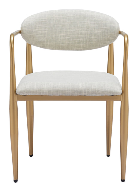 Zens Gray Dining Chair (Set of 2) Quill by Zuomod at Eve Furniture