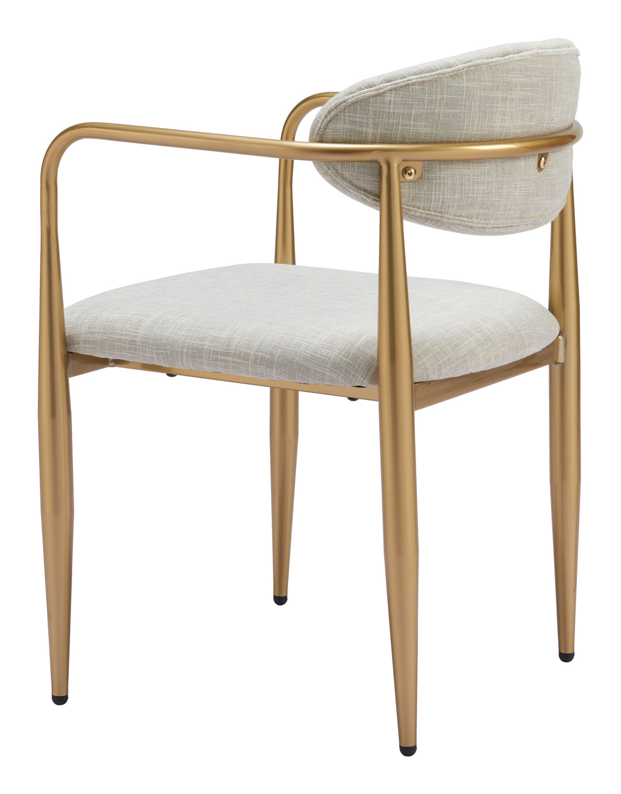 Zens Gray Dining Chair (Set of 2) Quill by Zuomod at Eve Furniture