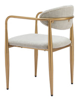 Zens Gray Dining Chair (Set of 2) Quill by Zuomod at Eve Furniture