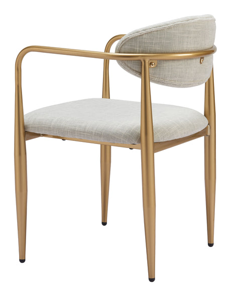 Zens Gray Dining Chair (Set of 2) Quill by Zuomod at Eve Furniture