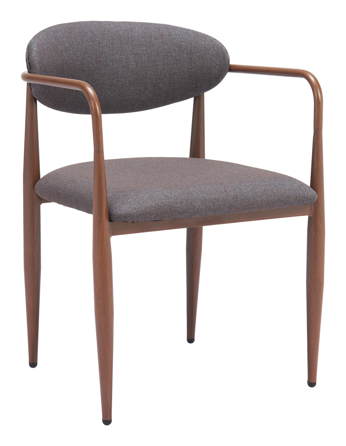 Zens Truffle Gray Dining Chair (Set of 2) by Zuomod at Eve Furniture