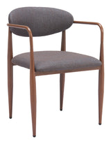 Zens Truffle Gray Dining Chair (Set of 2) by Zuomod at Eve Furniture