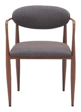 Zens Truffle Gray Dining Chair (Set of 2) by Zuomod at Eve Furniture