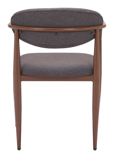 Zens Truffle Gray Dining Chair (Set of 2) by Zuomod at Eve Furniture