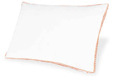 Zephyr 2.0 White/Orange 3-in-1 Pillow by Ashley at Eve Furniture