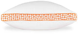 Zephyr 2.0 White/Orange 3-in-1 Pillow by Ashley at Eve Furniture