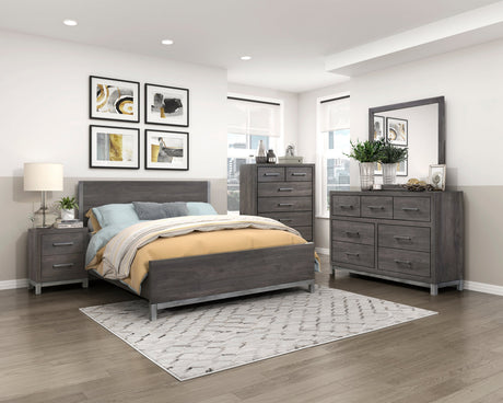 Zephyr Brownish Gray Chest by Homelegance at Eve Furniture