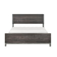 Zephyr Brownish Gray Full Panel Bed by Homelegance at Eve Furniture
