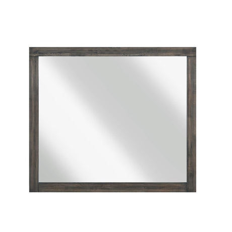 Zephyr Brownish Gray Mirror (Mirror Only) by Homelegance at Eve Furniture