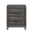Zephyr Brownish Gray Nightstand by Homelegance at Eve Furniture