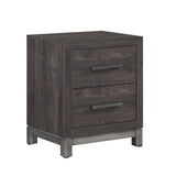 Zephyr Brownish Gray Nightstand by Homelegance at Eve Furniture