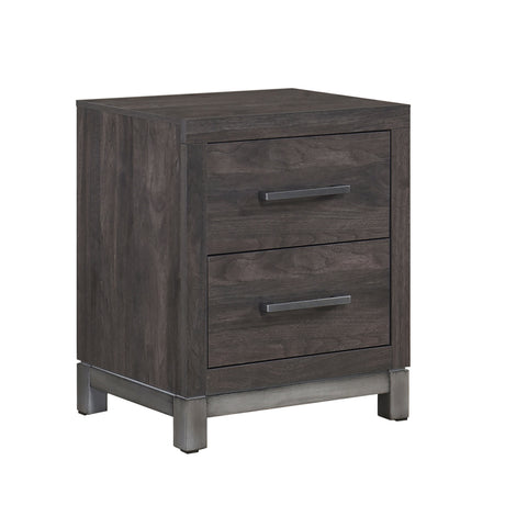 Zephyr Brownish Gray Nightstand by Homelegance at Eve Furniture